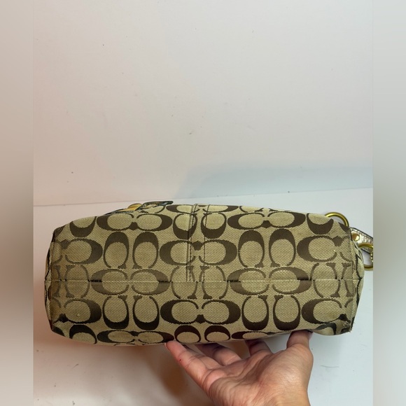 Coach Bleeker Floral Signature Carly Purse Shoulder Bag - Picture 7 of 14